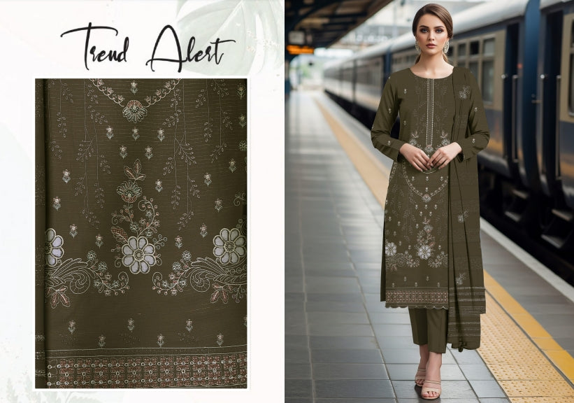 JAHAN AARA BY MAH E MEER DORIA DHANAK VOL:- 14 (UNSTITCHED)