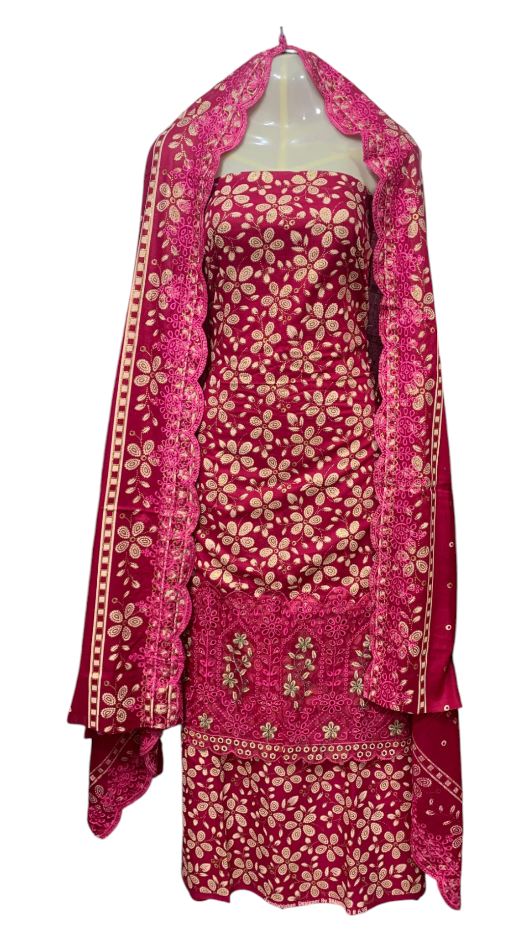 LAWN EMBROIDERED