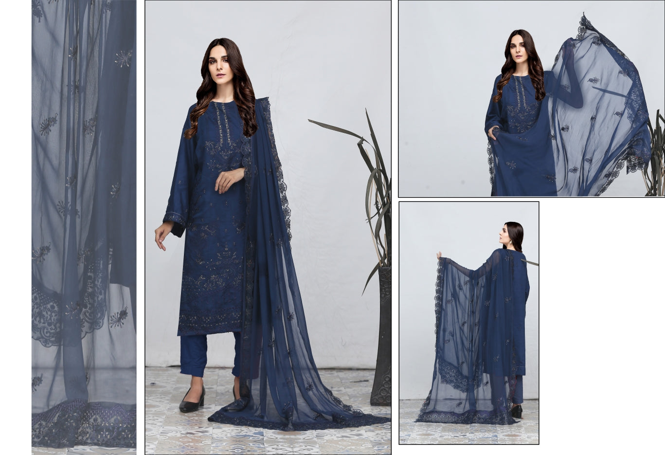 ALiYA  BY DUR E FISHAN  VOL:- 07 VISCOSE (UNSTITCHED)