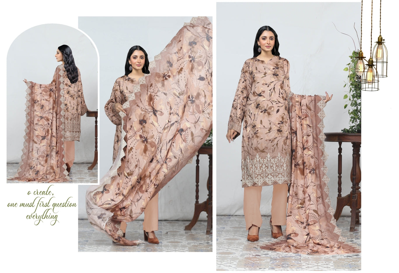 ABiHA  BY DUR E FISHAN  VOL:- 02  VISCOSE (UNSTITCHED)