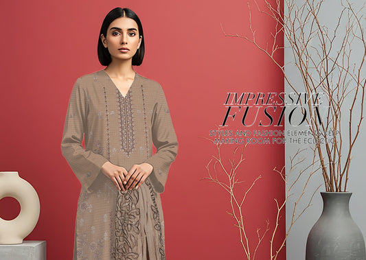 UNSTITCHED VISCOSE  HAAJRA BY MAH_E_MEER   VOL:- 03