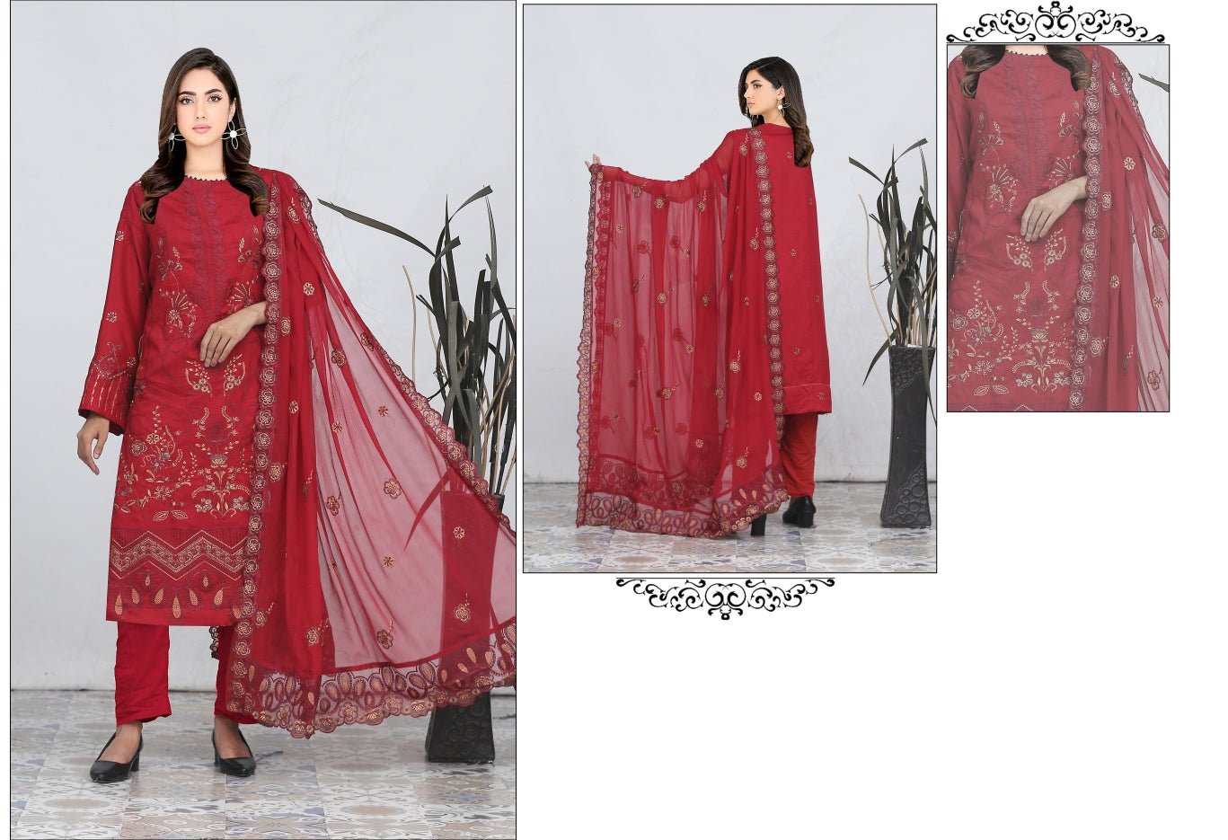 ALiYA   BY  DUR E FISHAN   VOL:- 07 VISCOSE (UNSTITCHED)