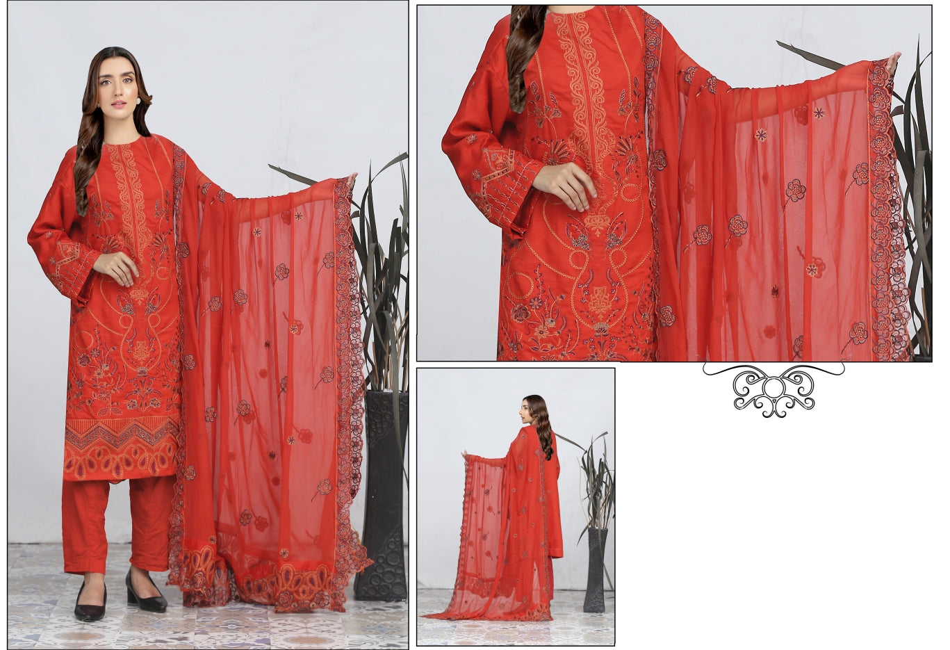 ALiYA   BY  DUR E FISHAN   VOL:- 07 VISCOSE (UNSTITCHED)