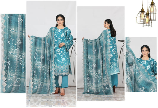 ABiHA  BY  DUR E FISHAN  VOL:- 02  VISCOSE (UNSTITCHED)