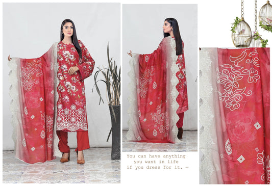 ABiHA   BY   DUR E FISHAN VOL:- 02 VISCOSE (UNSTITCHED)