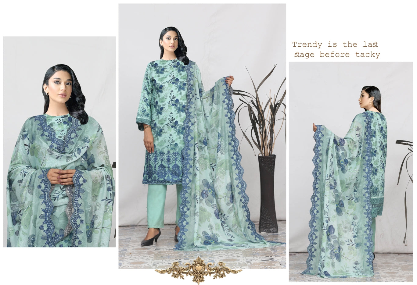 ABiHA   BY DUR E FISHAN  VOL:- 02 VISCOSE (UNSTITCHED)