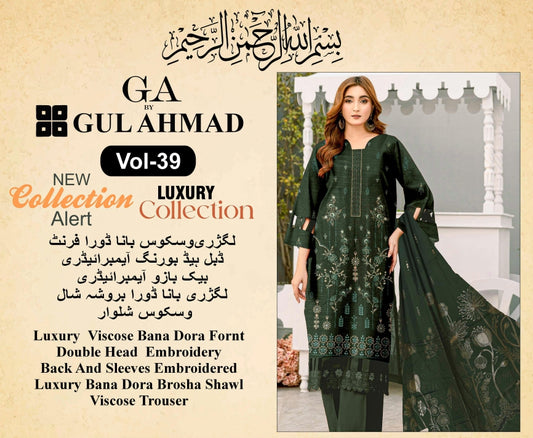 UNSTITCHED VISCOSE BY GA  VOL:- 39