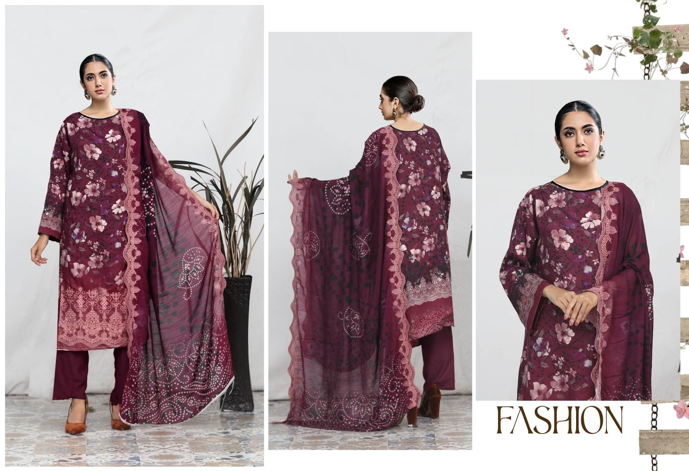 ABiHA  BY DUR E FISHAN   VOL:- 02 VISCOSE (UNSTITCHED)