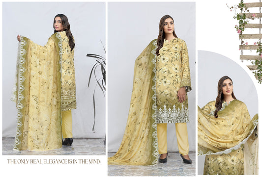 ABiHA  BY DUR E FISHAN   VOL:- 02 VISCOSE (UNSTITCHED)