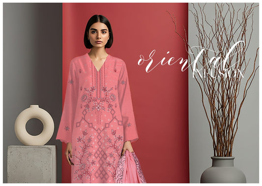 UNSTITCHED VISCOSE  HAAJRA BY MAH_E_MEER  VOL:- 03