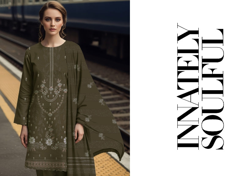 JAHAN AARA BY MAH E MEER  DORIA DHANAK VOL:- 14  (UNSTITCHED)